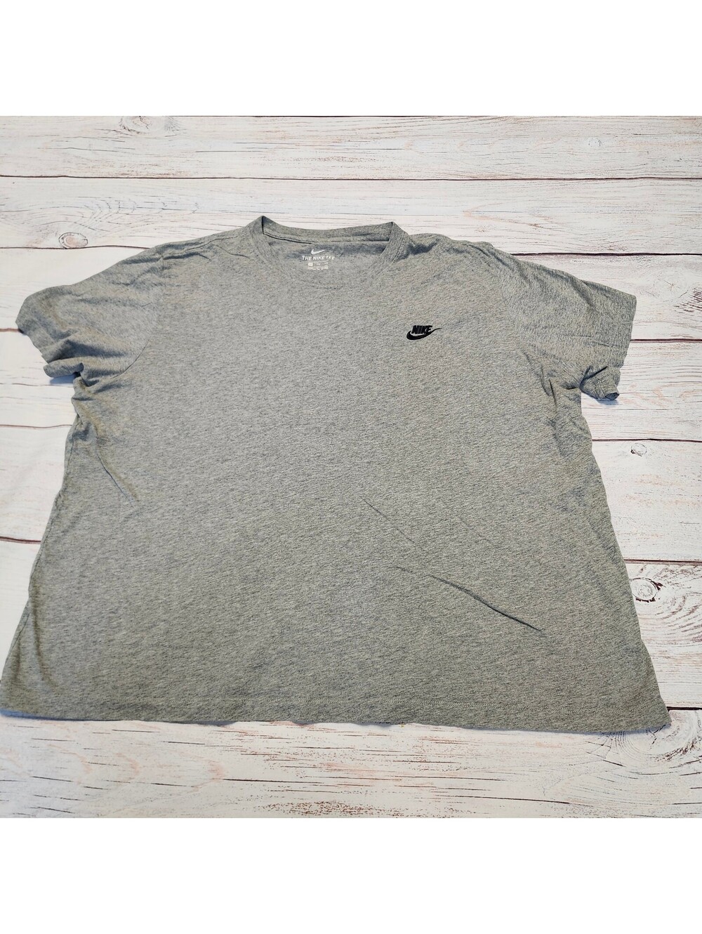 Nike The Nike Tee Gray Short Sleeve T-Shirt XXL